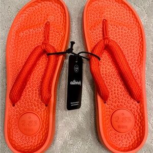 Allbirds Bright Orange Flip Flops